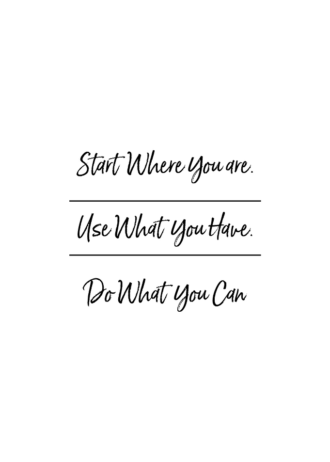 Motivational Quote Poster