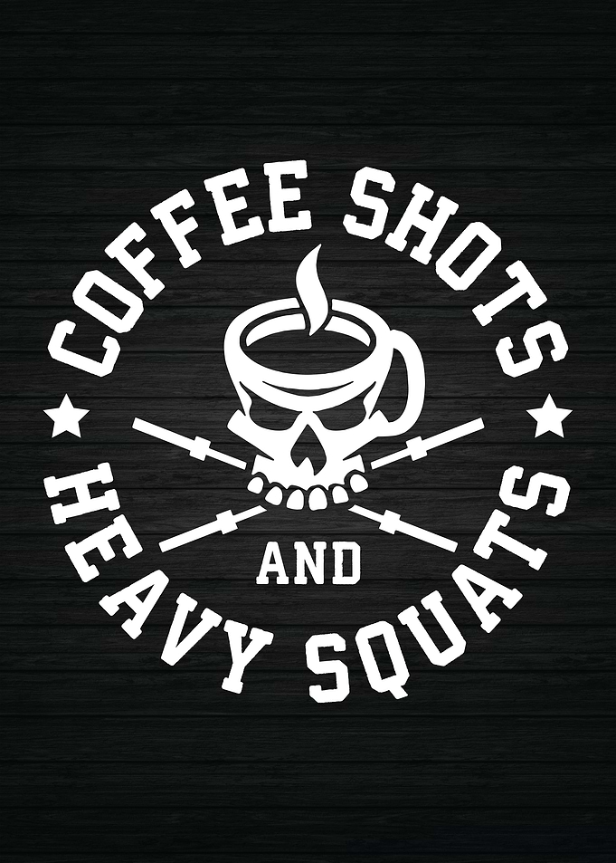Coffee Shots Heavy Squats