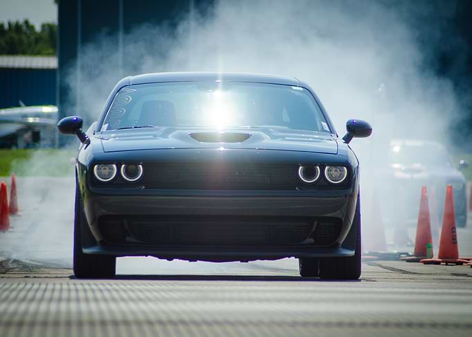 On the race track