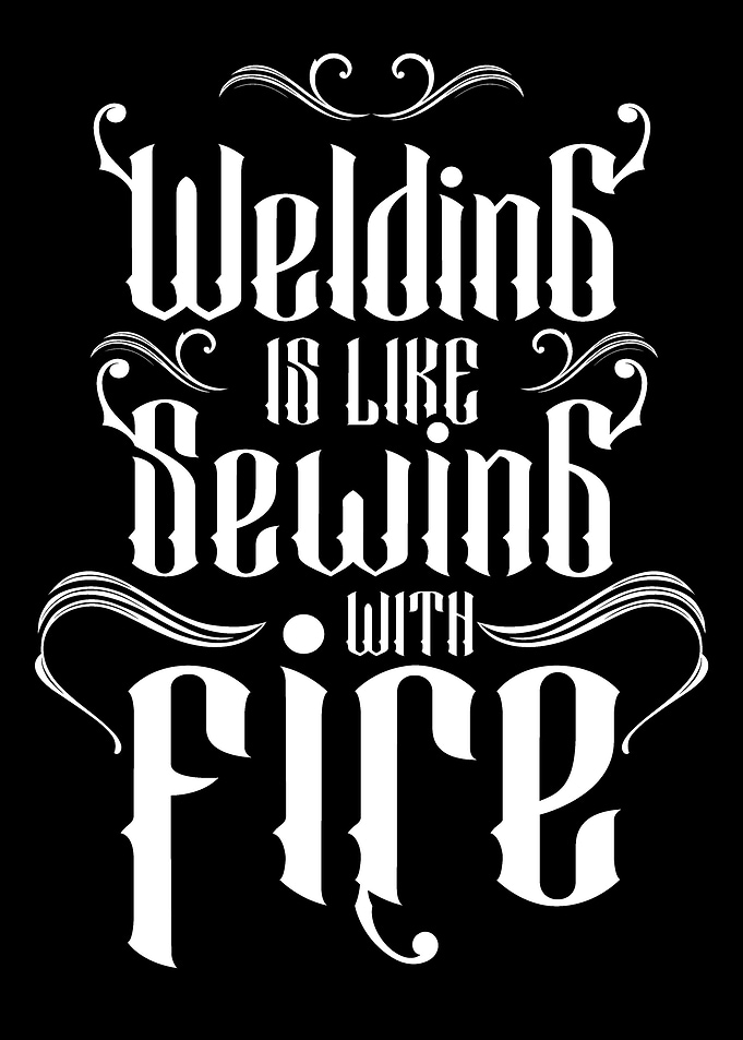 Welding Sewing Fire