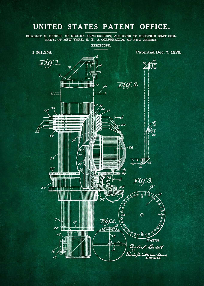 13 Periscope Patent 1920