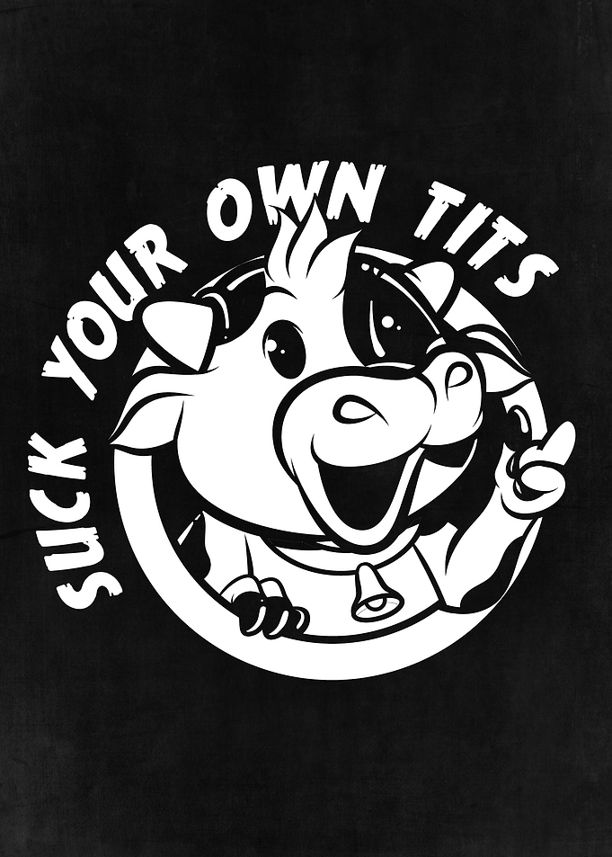 Funny Vegan Activist Cow