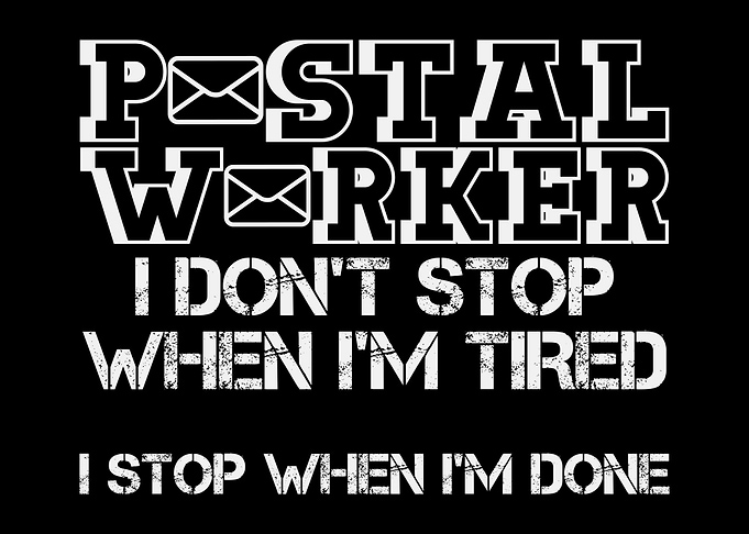 Postal Worker Joke Mail