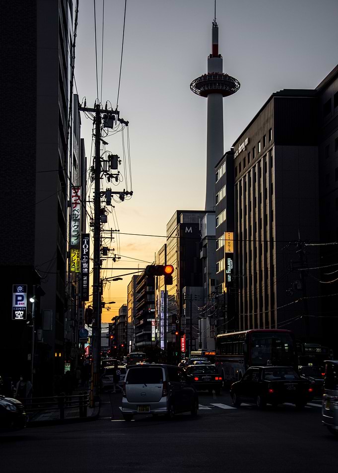 Kyoto Street Dusk
