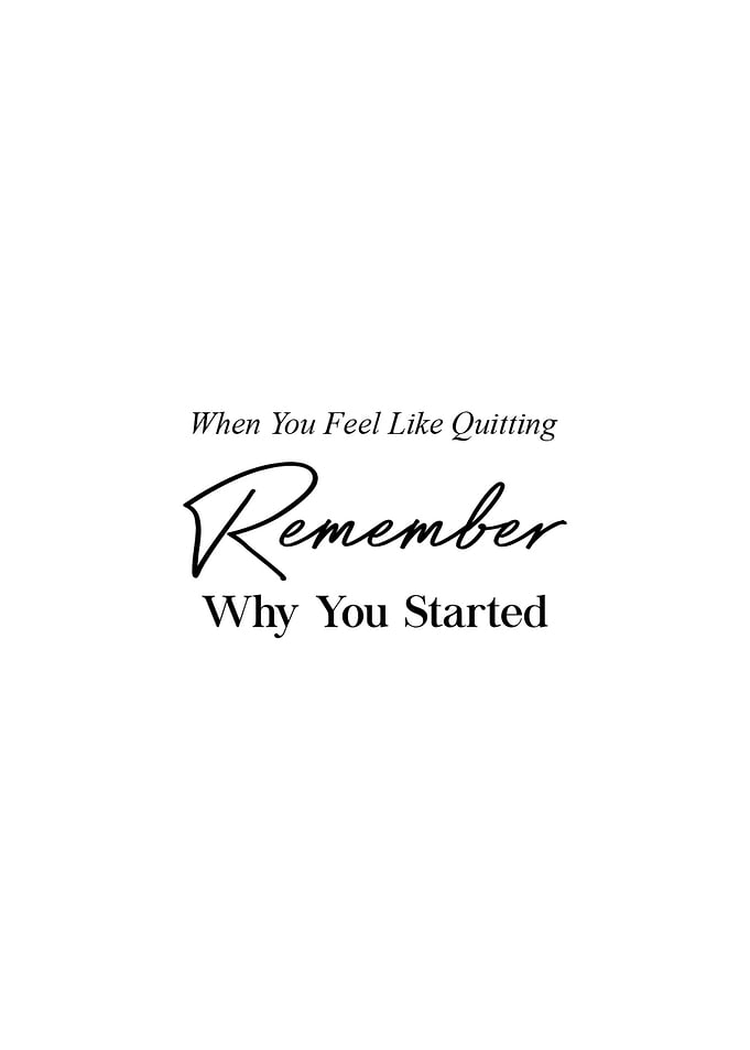 Motivational Quote Poster