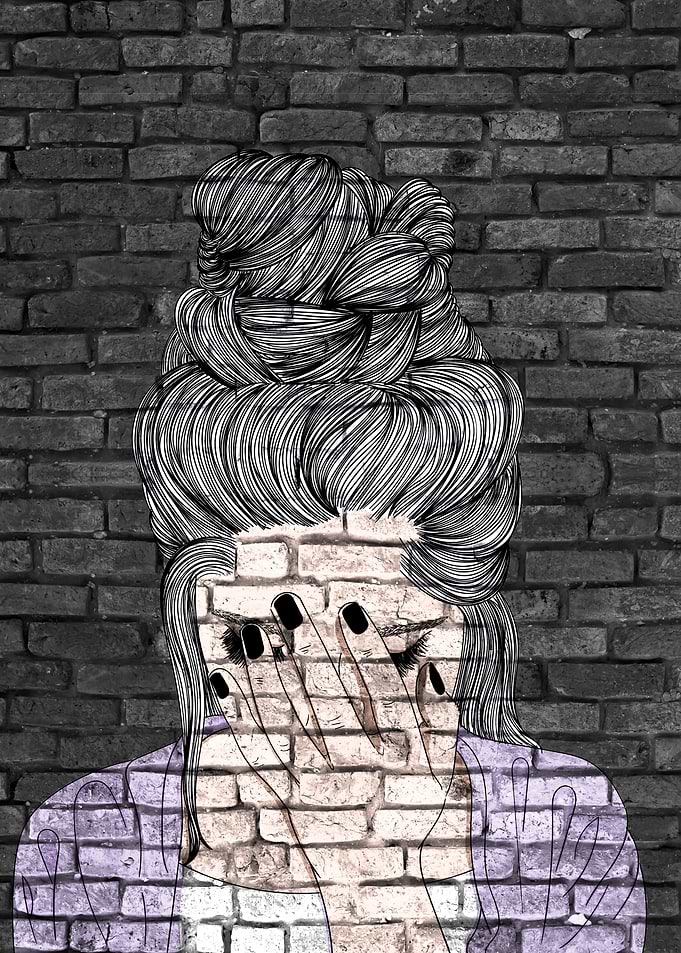 Graffiti Girl Wall Art