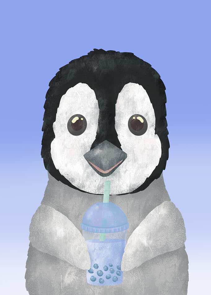 Penguin Boba Tea