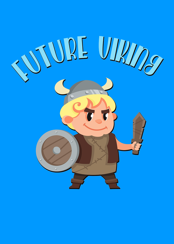 Future Viking Funny Kids