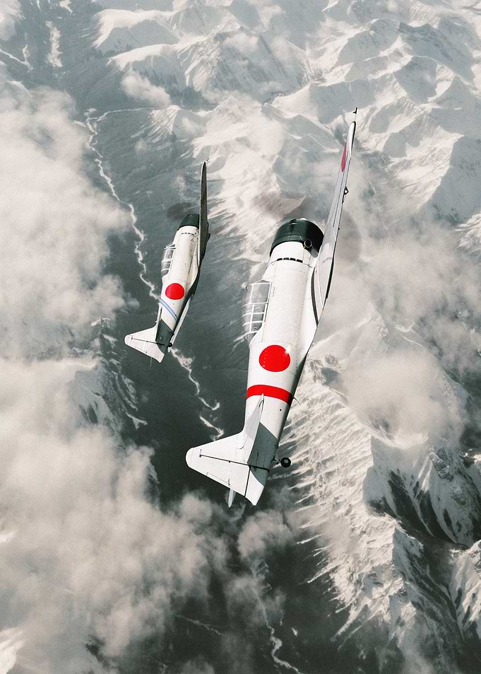 plane A6M zero