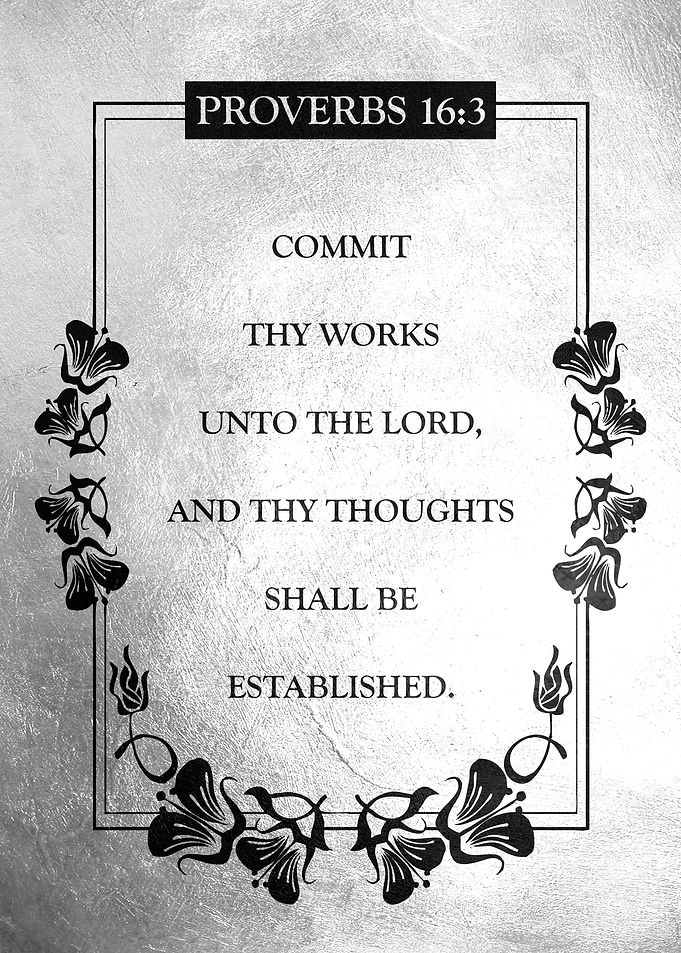Proverbs 16 3