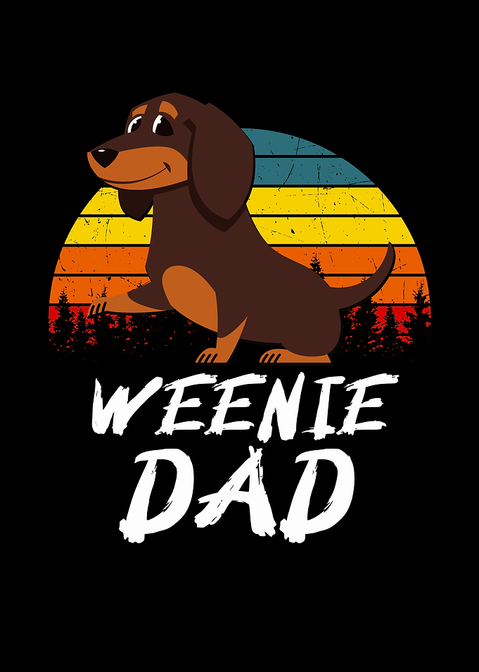 Weenie Dad Dachshund Dog