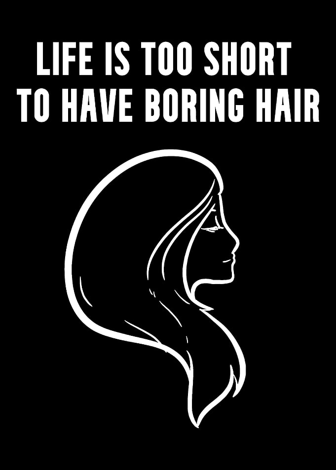 Have boring hair Blonde Gi