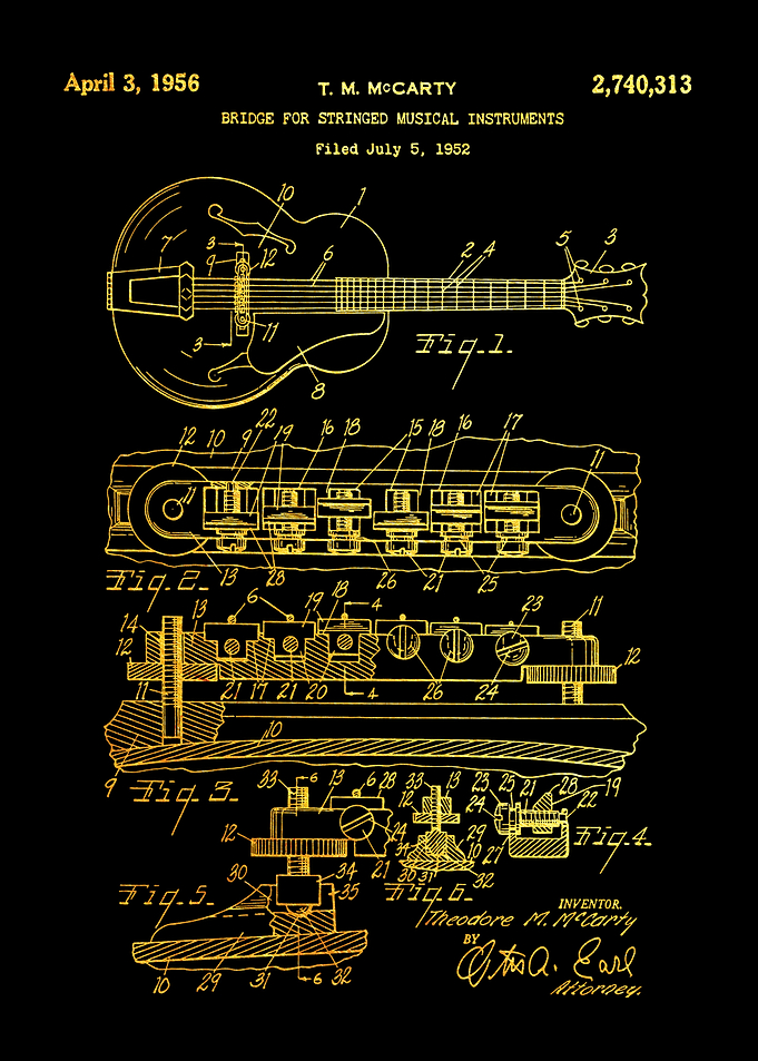Guitar Patent
