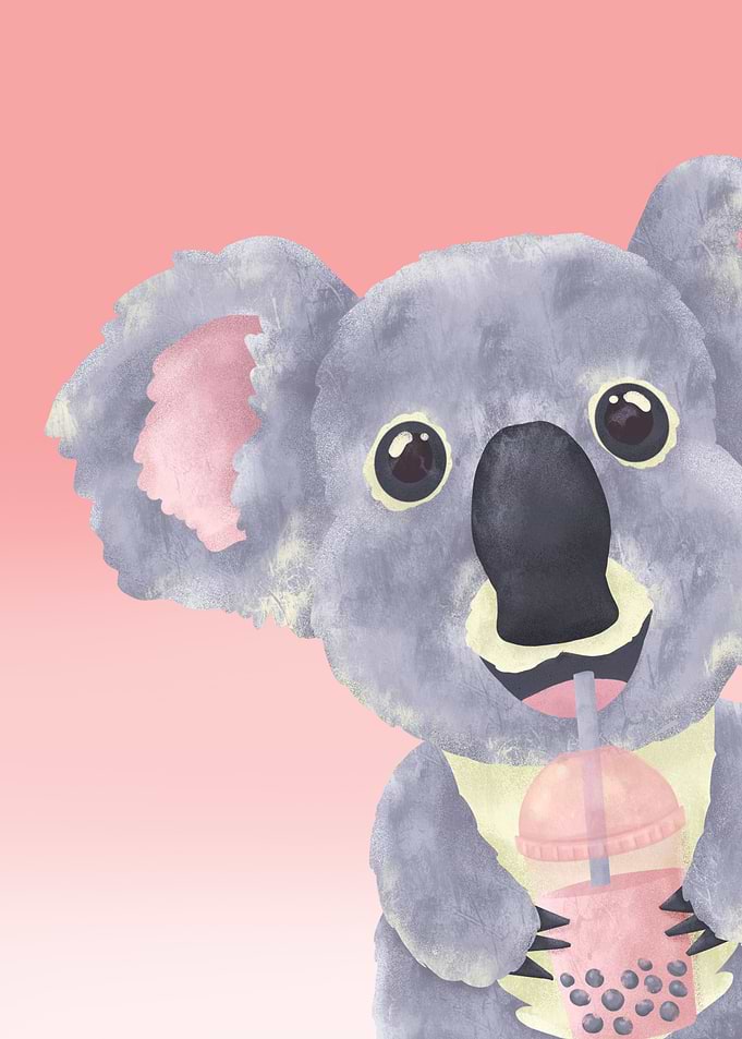 Koala Bear Boba Tea
