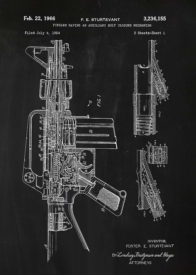 1 M16 Rifle Patent