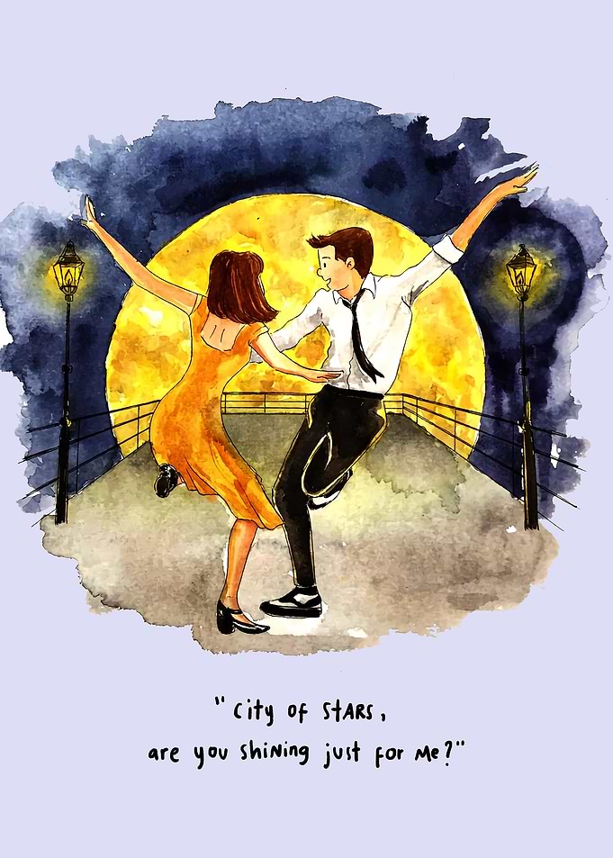 Movies Poster Watercolor