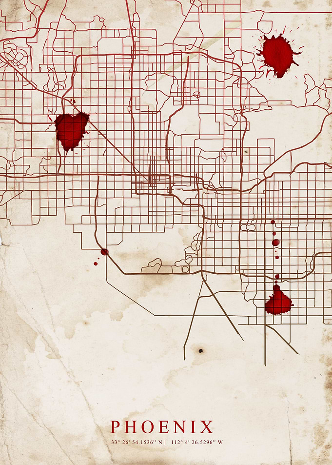Phoenix Old Map