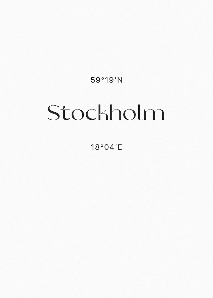 Stockholm Coordinates