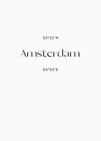 Amsterdam Coordinates