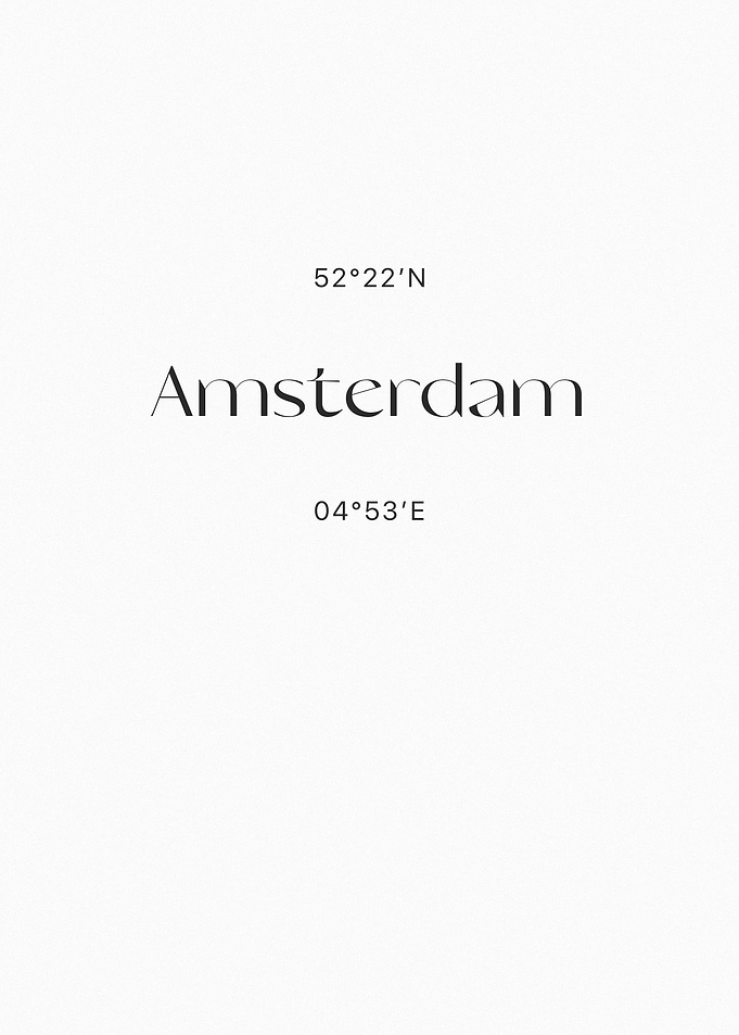 Amsterdam Coordinates