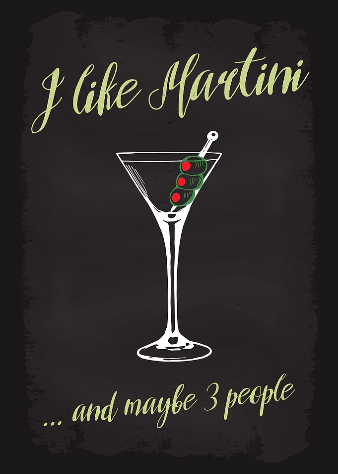 I like Martini and 3people
