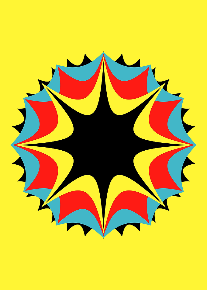 Abstract Burst Background