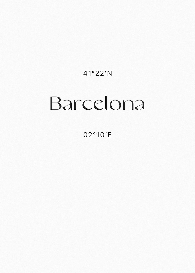 Barcelona Coordinates