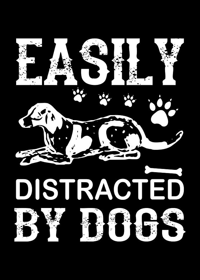 Easily Distracted by Dogs