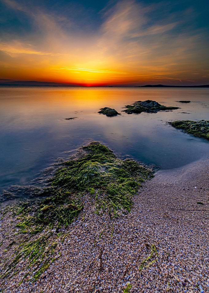 Sunrise on the beach