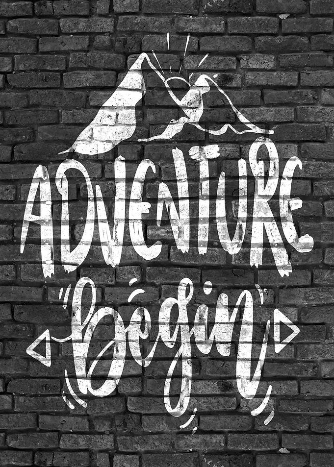 Adventure Wall Art Quote
