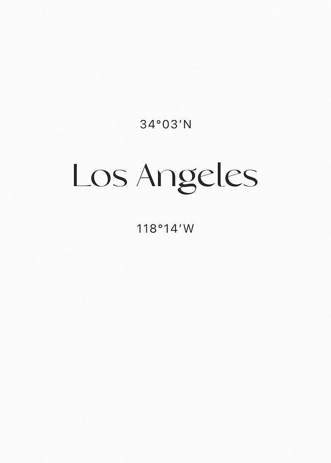 Los Angeles Coordinates
