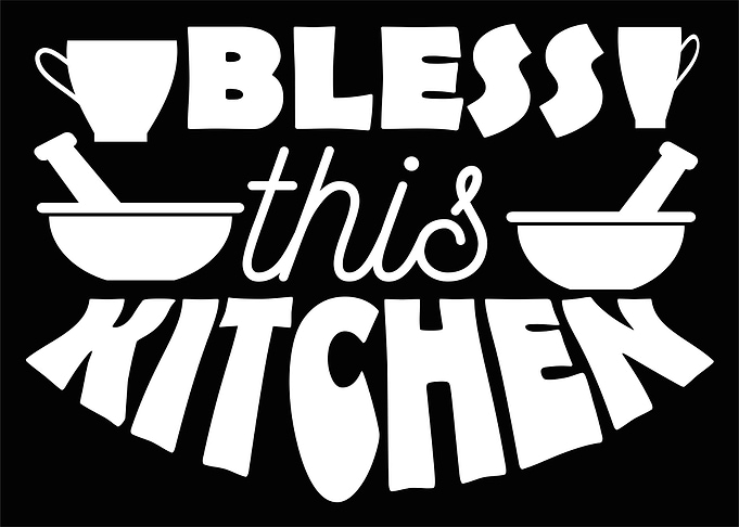 Bless this Kitchen Mortar