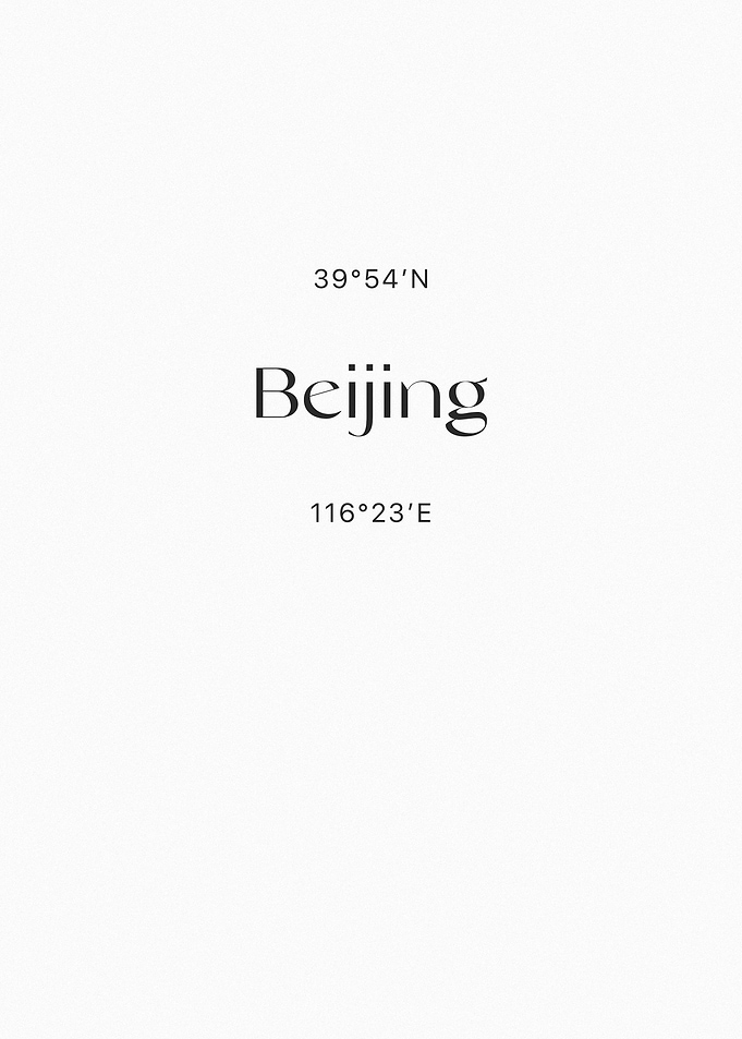 Beijing Coordinates