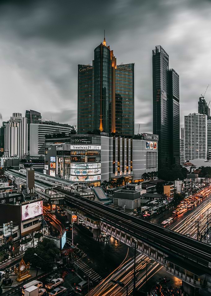 busy metropolis