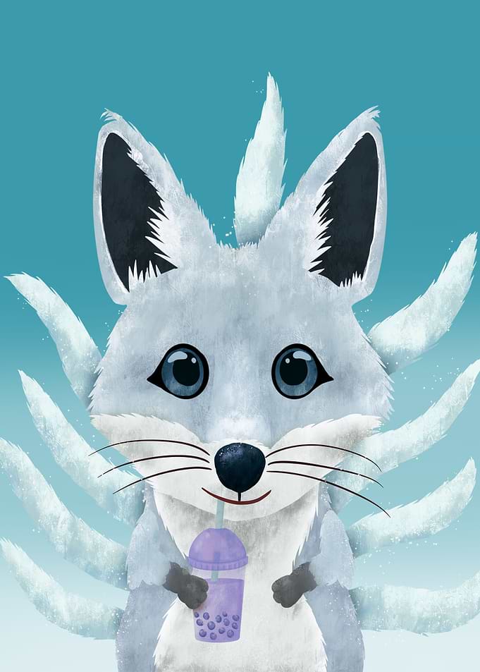Gumiho Fox Boba Tea