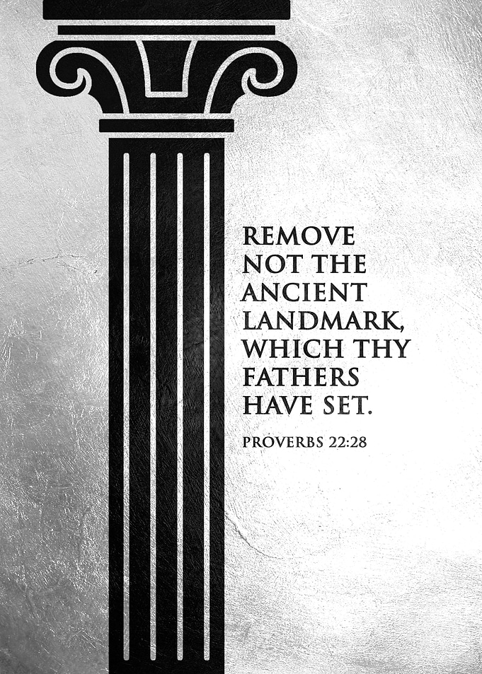Proverbs 22 28