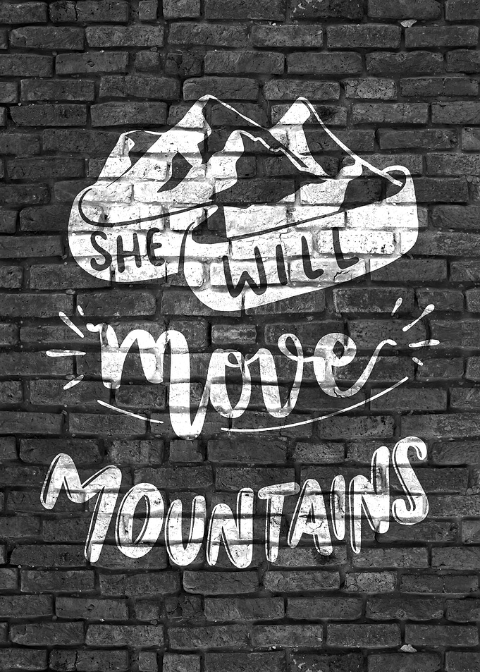 Mountain Quote Wall Art