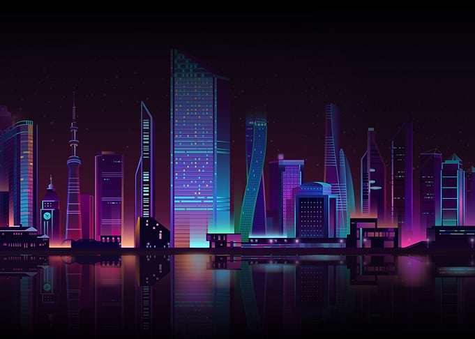 Modern cities lasers