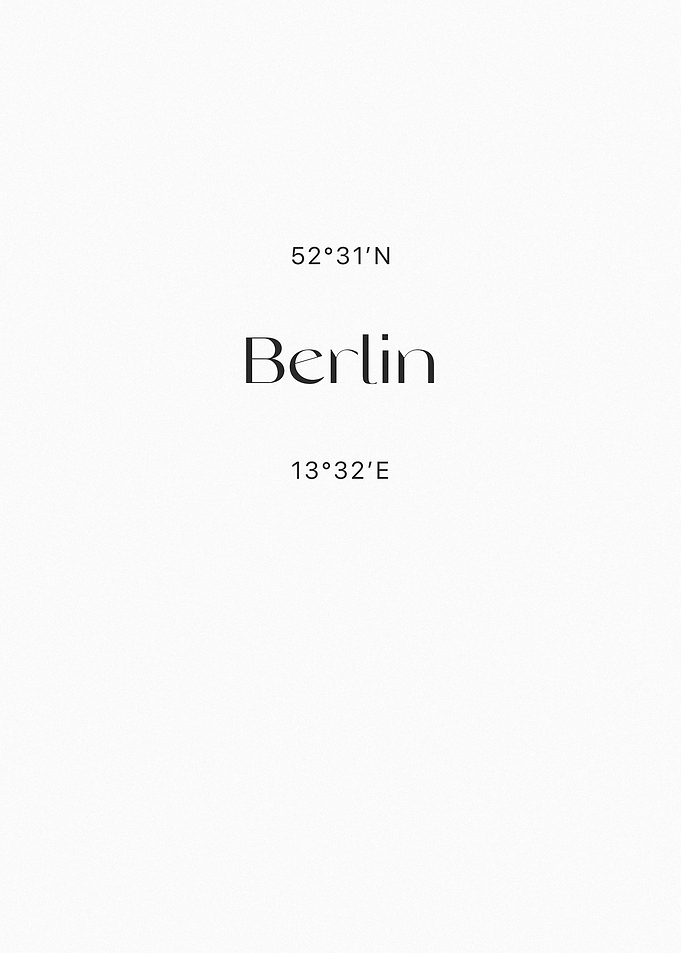 Berlin Coordinates