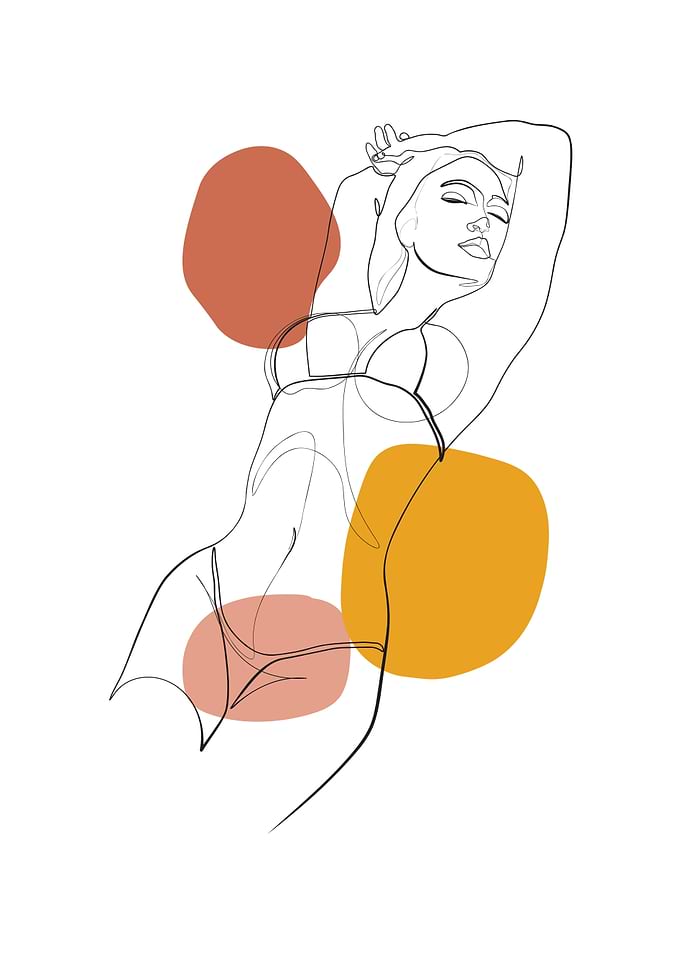Line Art Women