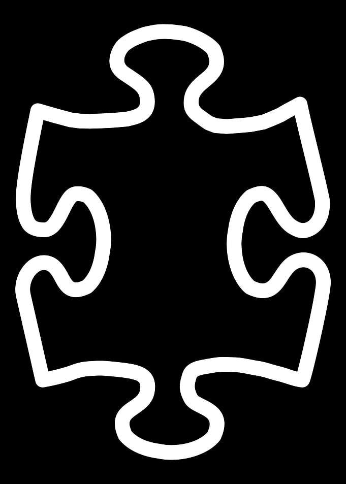 Jigsaw puzzle piece