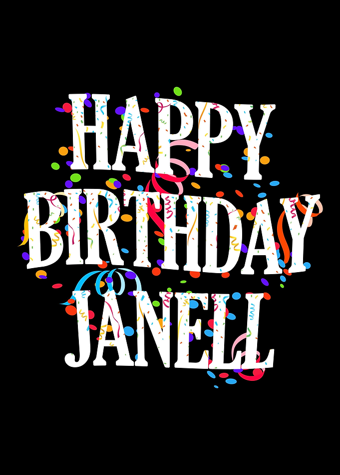 Happy Birthday Janell