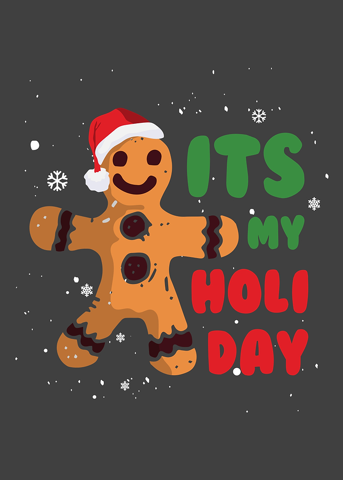 Happy gingerbread Man