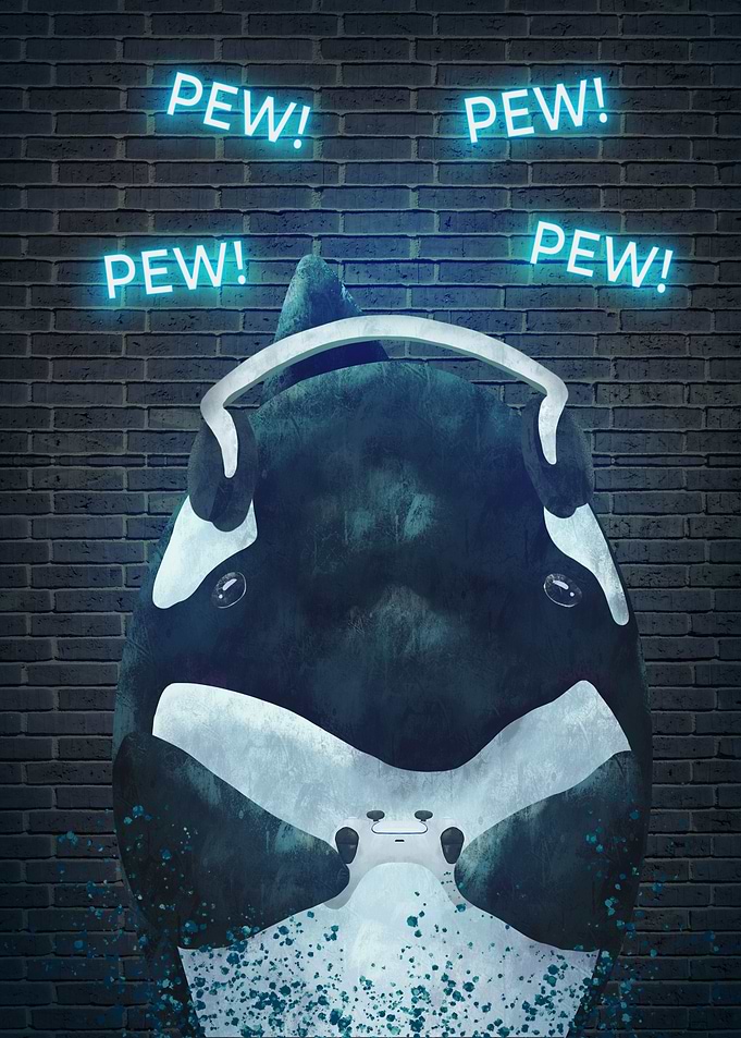 Pew Pew Orca