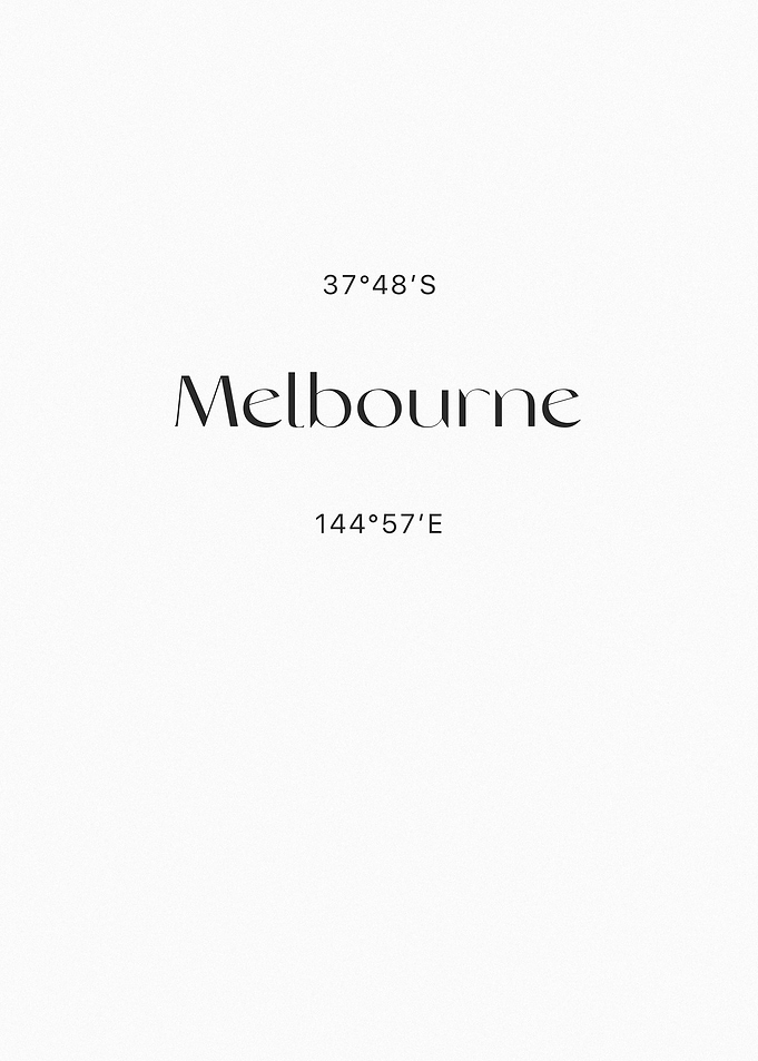 Melbourne Coordinates