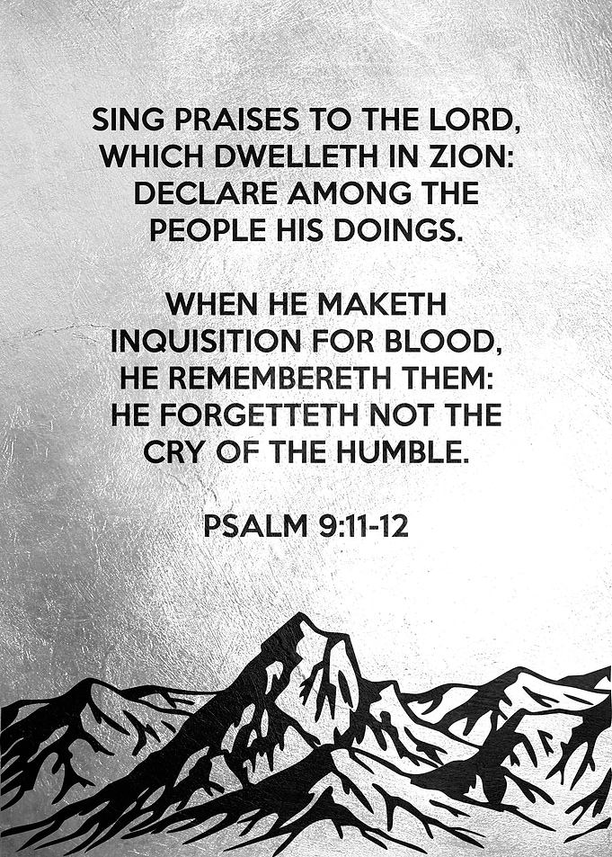 Psalm 9 11 12