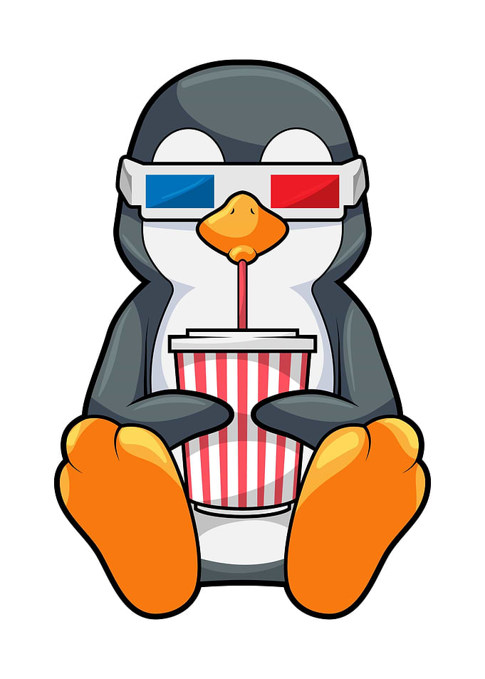 Penguin Cinema Glasses