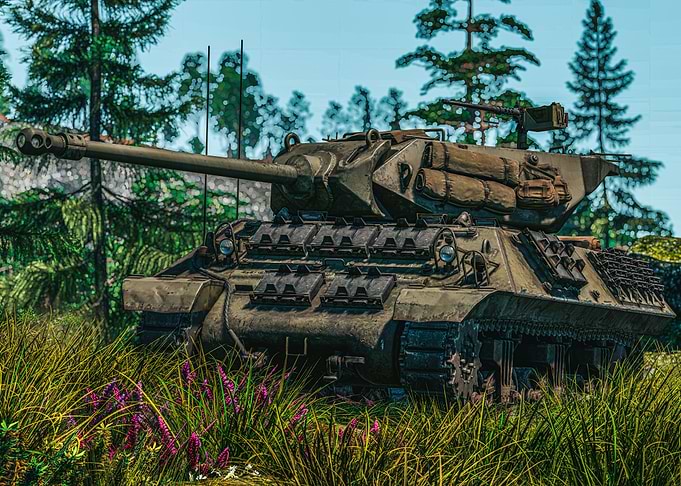 M10 Achilles tank