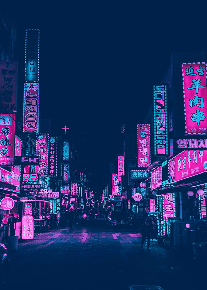 Pure cyberpunk effect