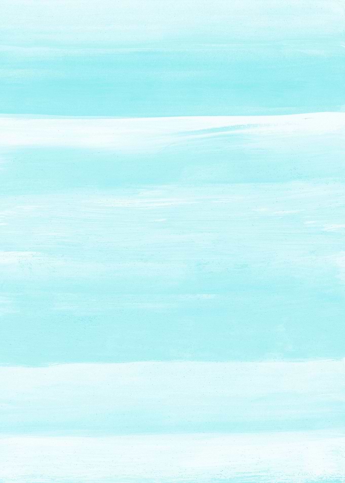 Soft Aqua Blue Watercolor